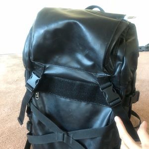Mr. JR (Jimmy Racing) full leather backpack 20-30L